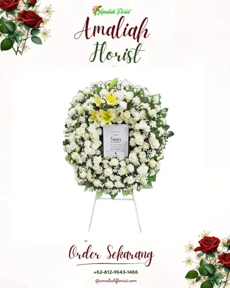 Krans Bunga Duka Patikraja