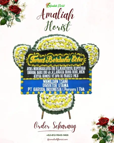 Papan Bunga Duka Patikraja